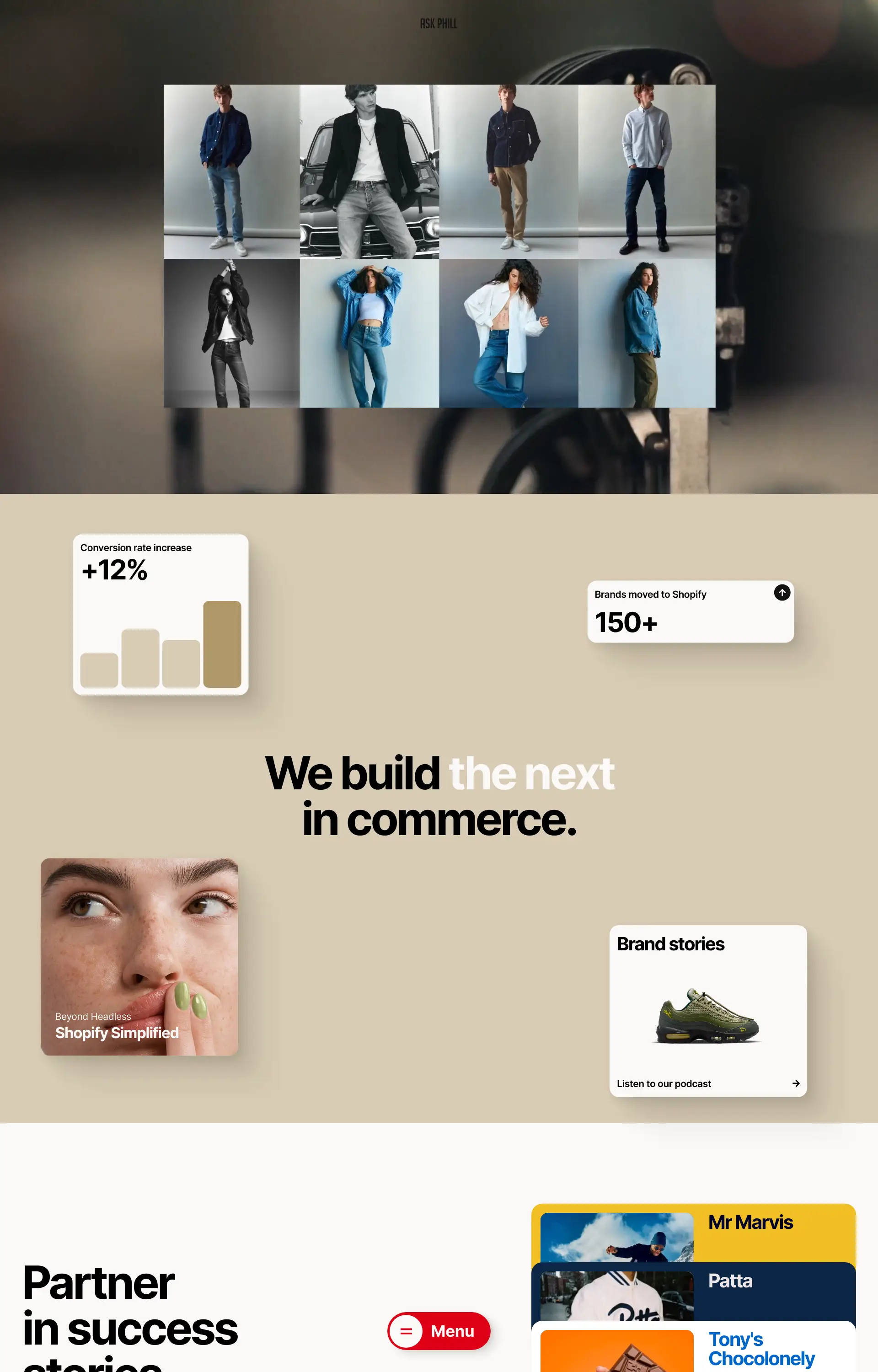 Ask Phill - We build the next in commerce.