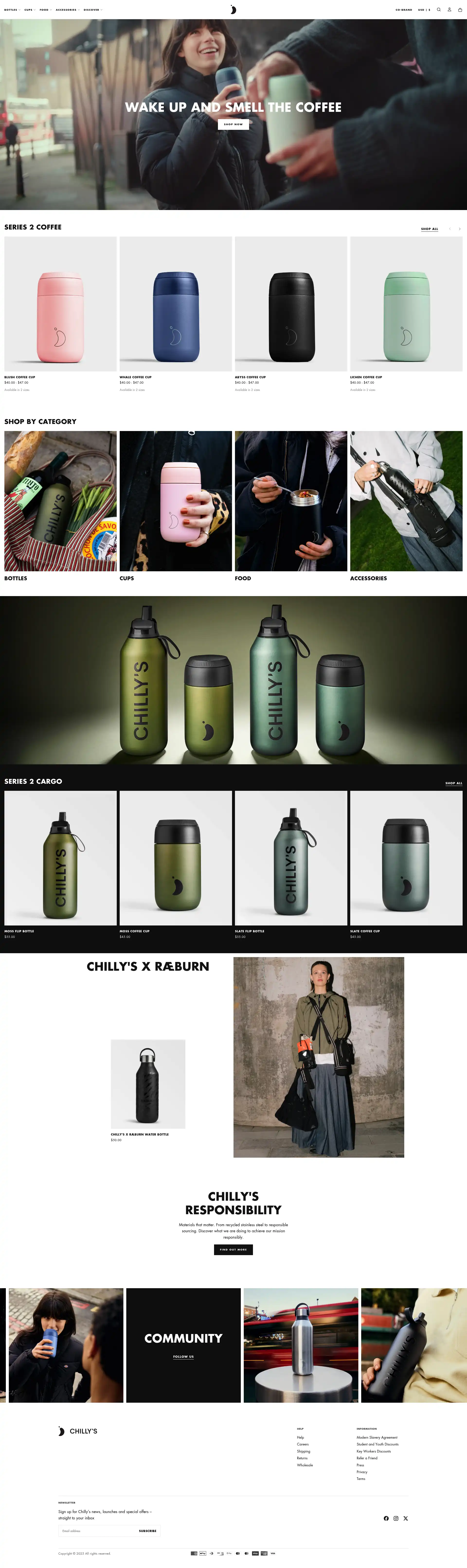 Chillys - Reusable Water Bottles | Reusable Coffee Cups 