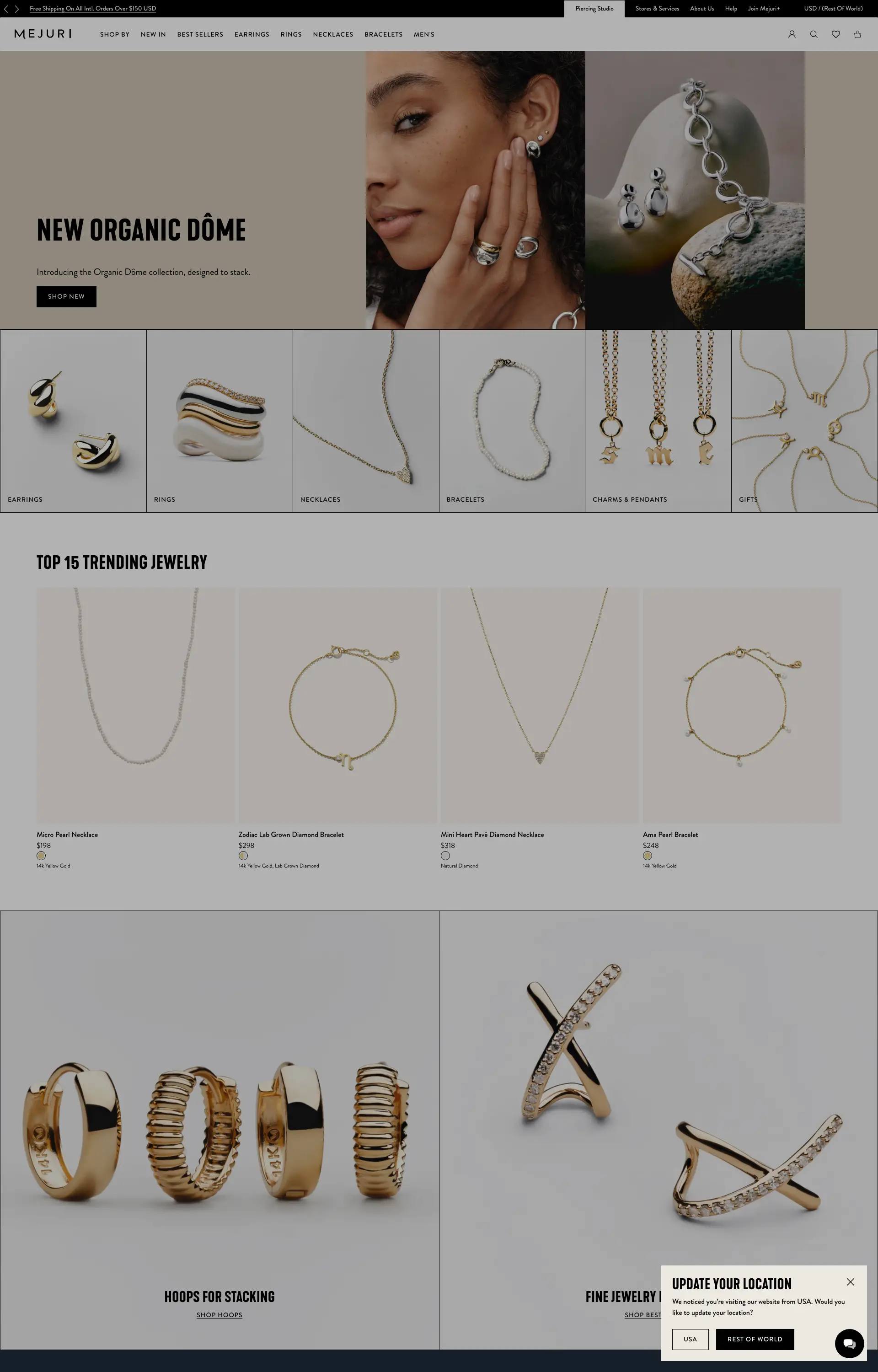 Everyday Fine Jewelry | MejuriCaretCaretMenuMejuri logoCaretCaretM+ logoFacebookInstagramPinterestTwitter