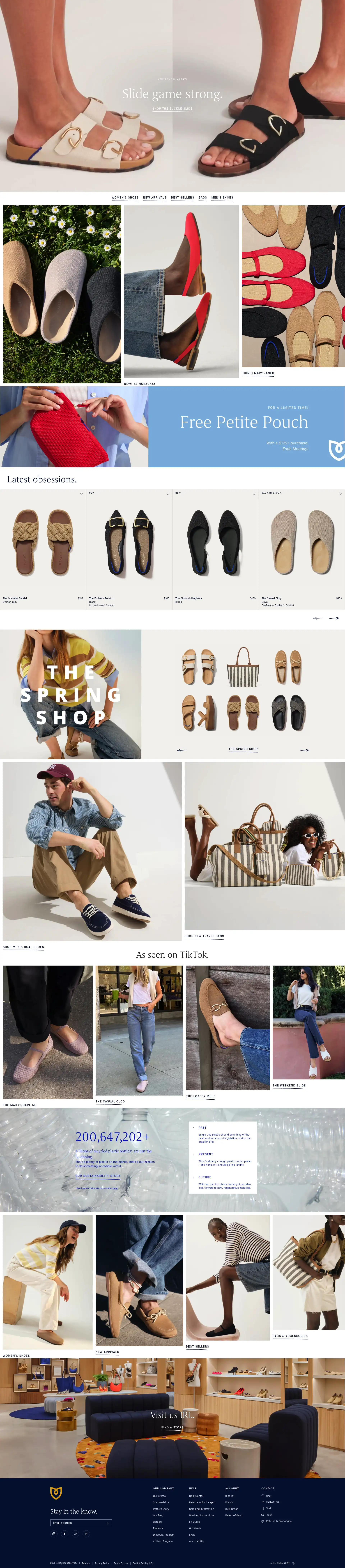 Rothy’s: Washable Shoes & Bags Made with Recycled Materials