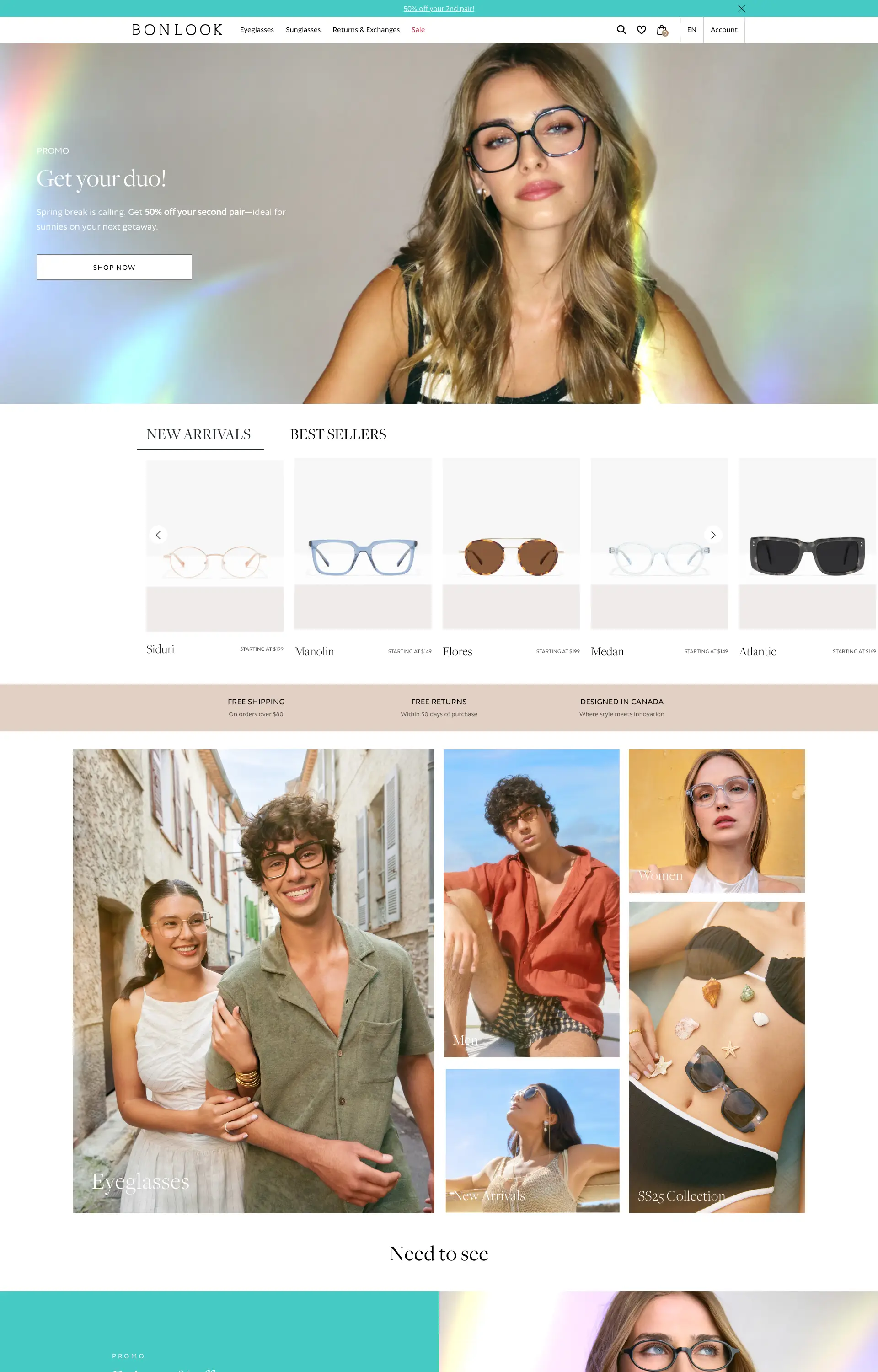 BonLook: Prescription Eyeglasses, Sunglasses & Contacts