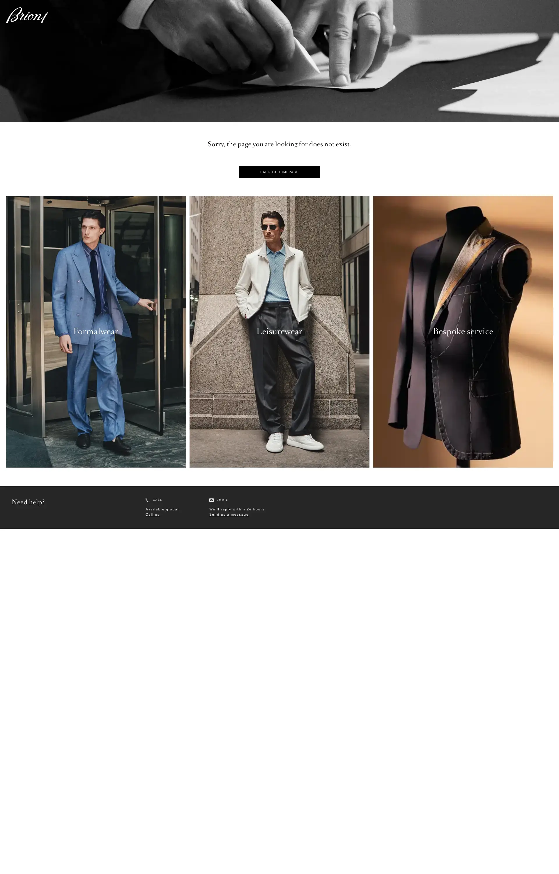 Brioni | Official Website
