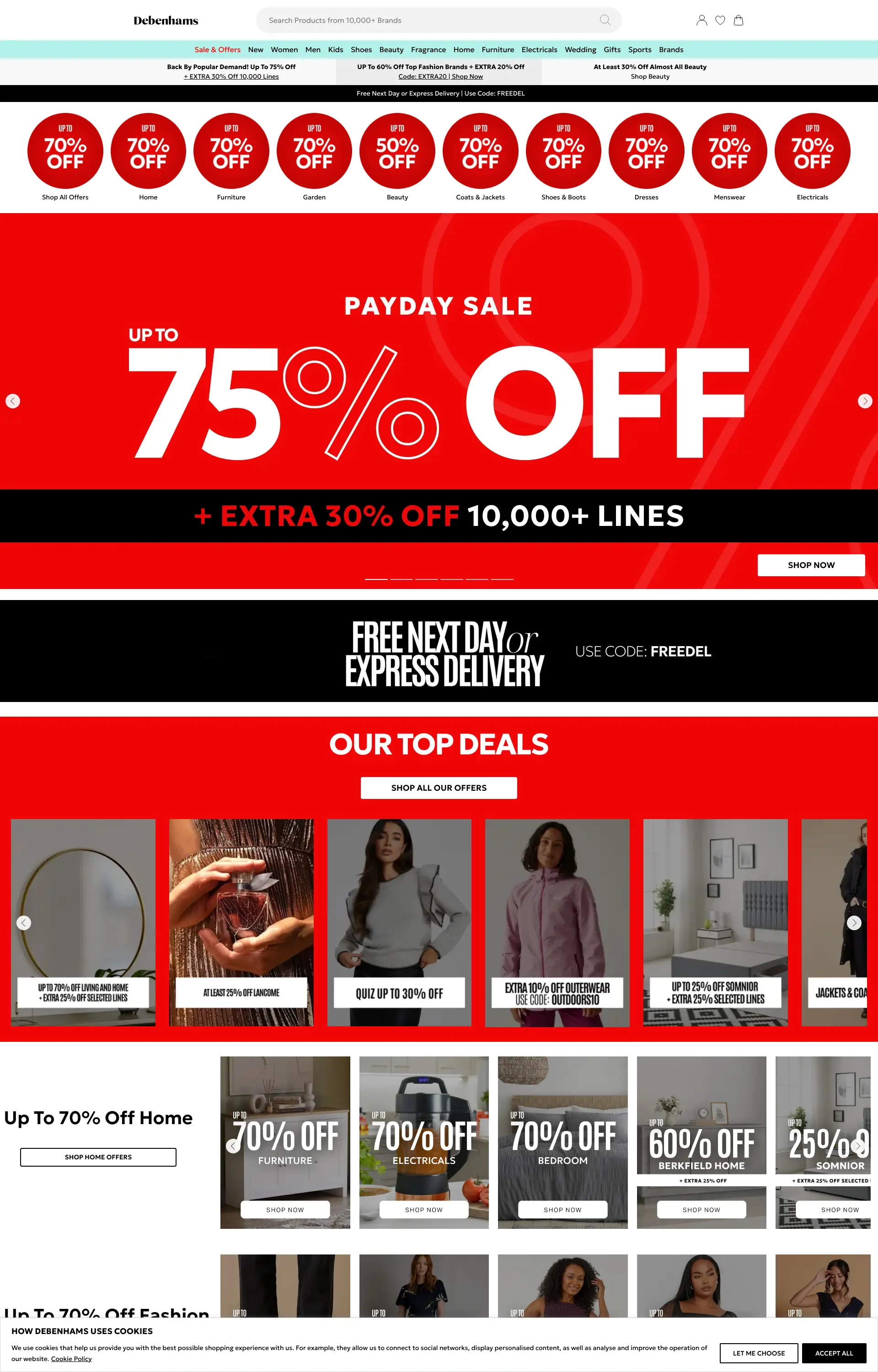 Debenhams - Fashion, Home & Beauty